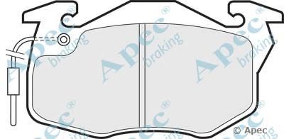 APEC BRAKING pad471 -  Комплект тормозных колодок, дисковый тормоз